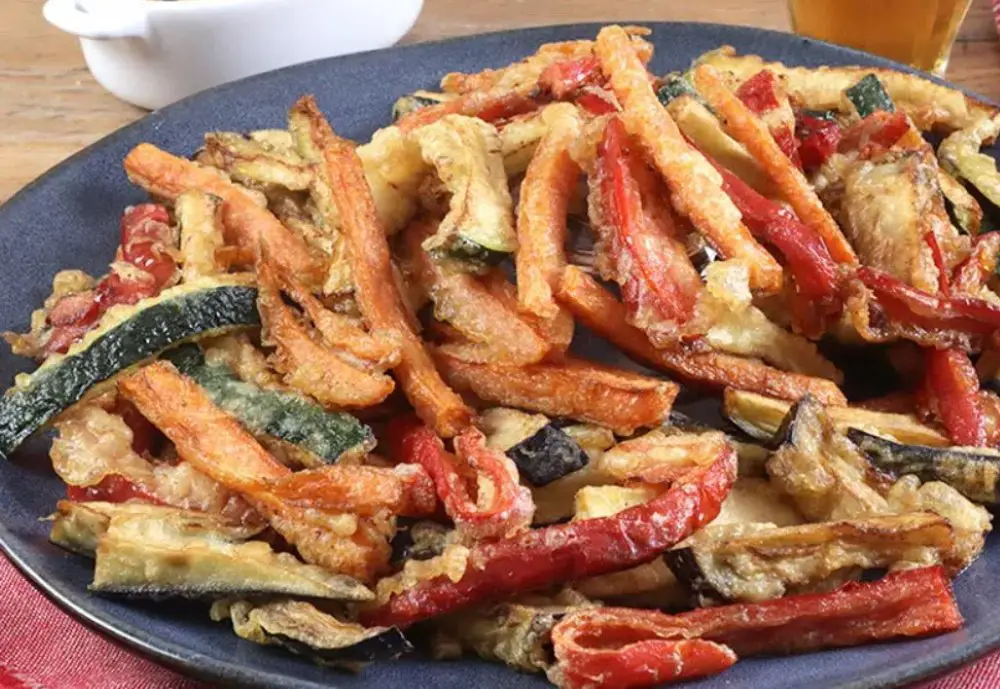 Tempura rápida de verduras (14940) | Povkusu.com