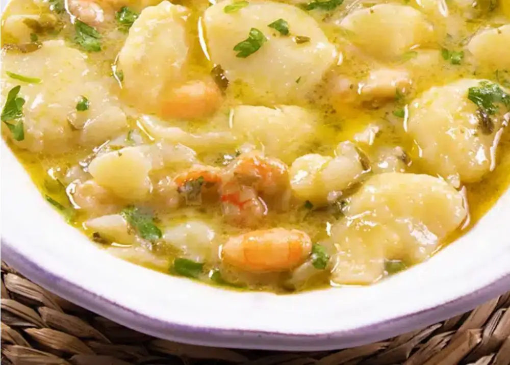 Patatas festivas en salsa verde (15213) | Povkusu.com