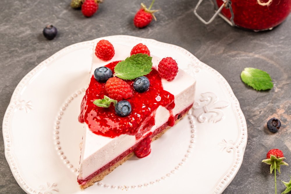 No bake raspberry cheesecake (15360) | Povkusu.com