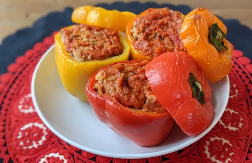 Stuffed peppers with ground beef (15475) | Povkusu.com