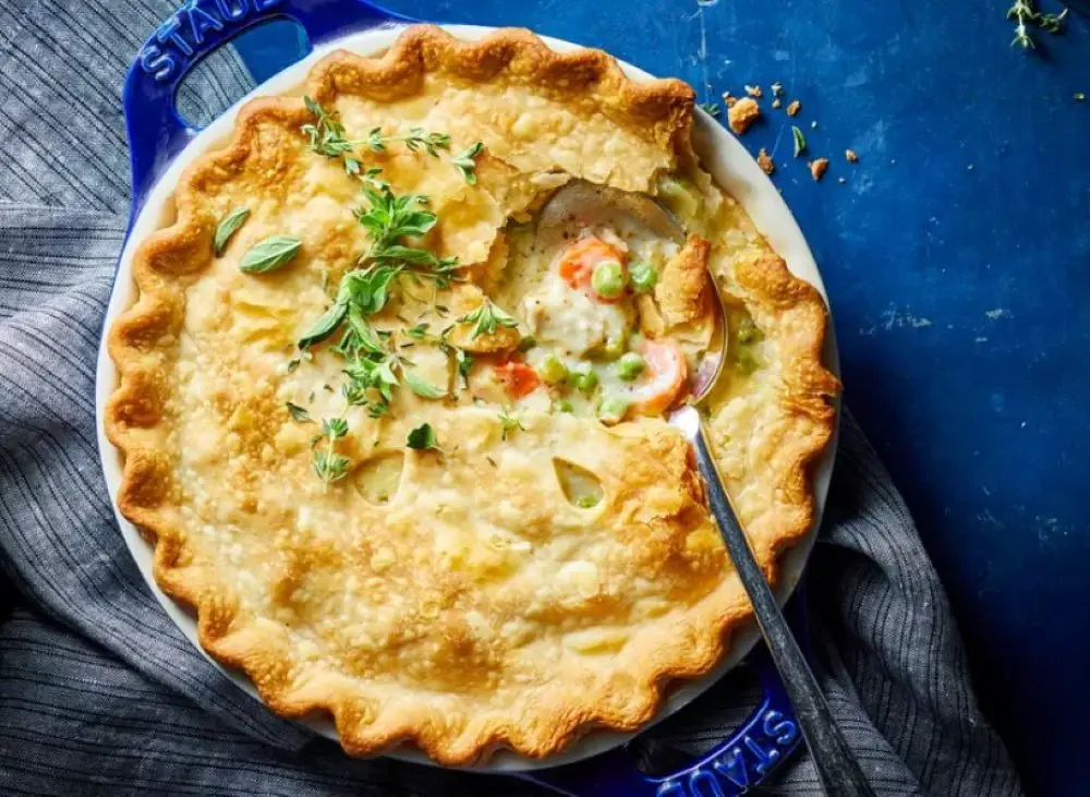 Chicken pie with vegetables (15684) | Povkusu.com