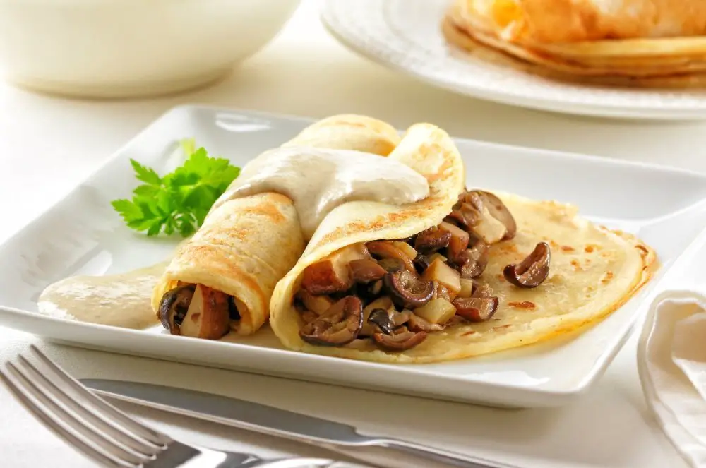 Pancakes with mushrooms (16308) | Povkusu.com