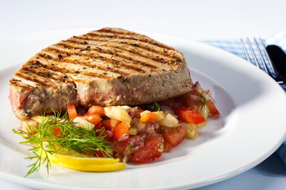 Amazing tuna steak in spicy marinade (16576) | Povkusu.com