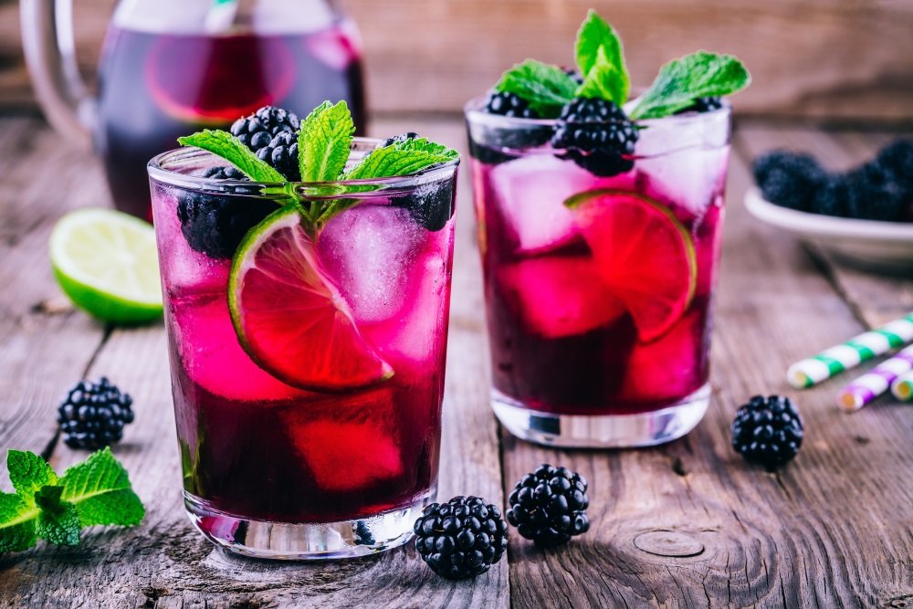 Classic blueberry cocktail (16838) | Povkusu.com