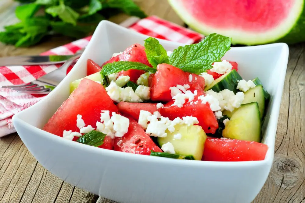 Light summer watermelon salad (17163) | Povkusu.com