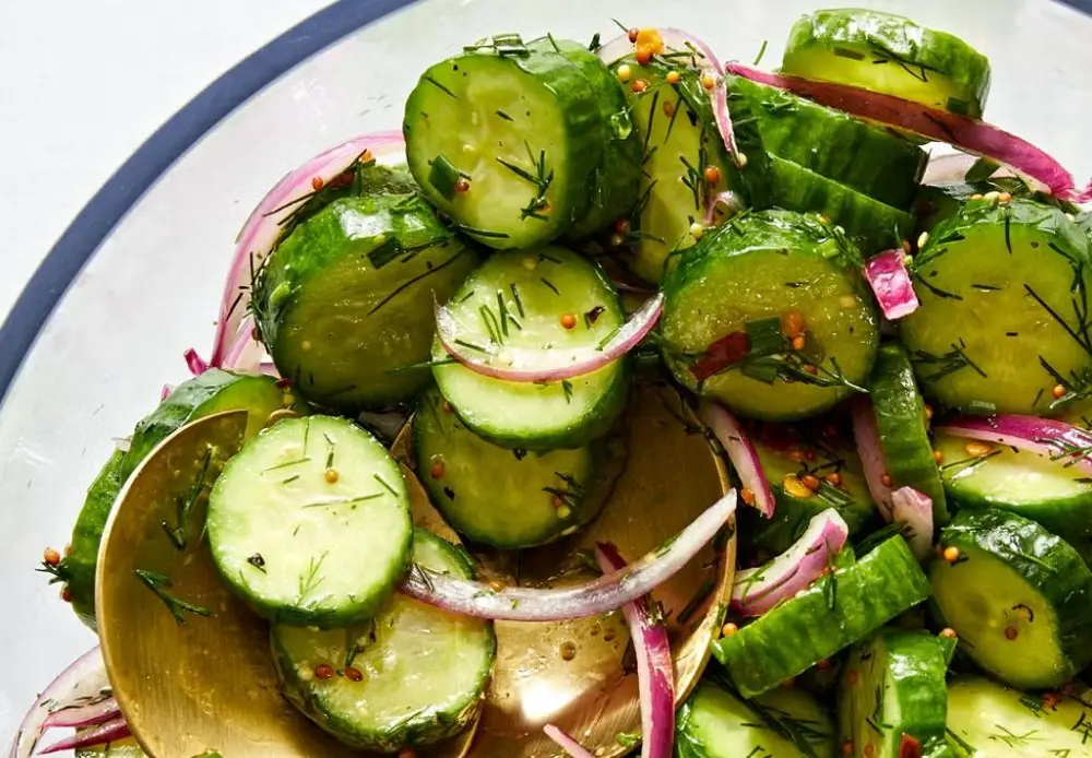 Cucumber Salad for a Summer Picnic (17358) | Povkusu.com