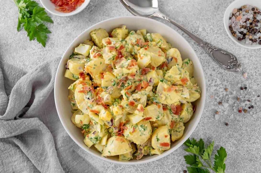 Traditional potato salad (19131) | Povkusu.com