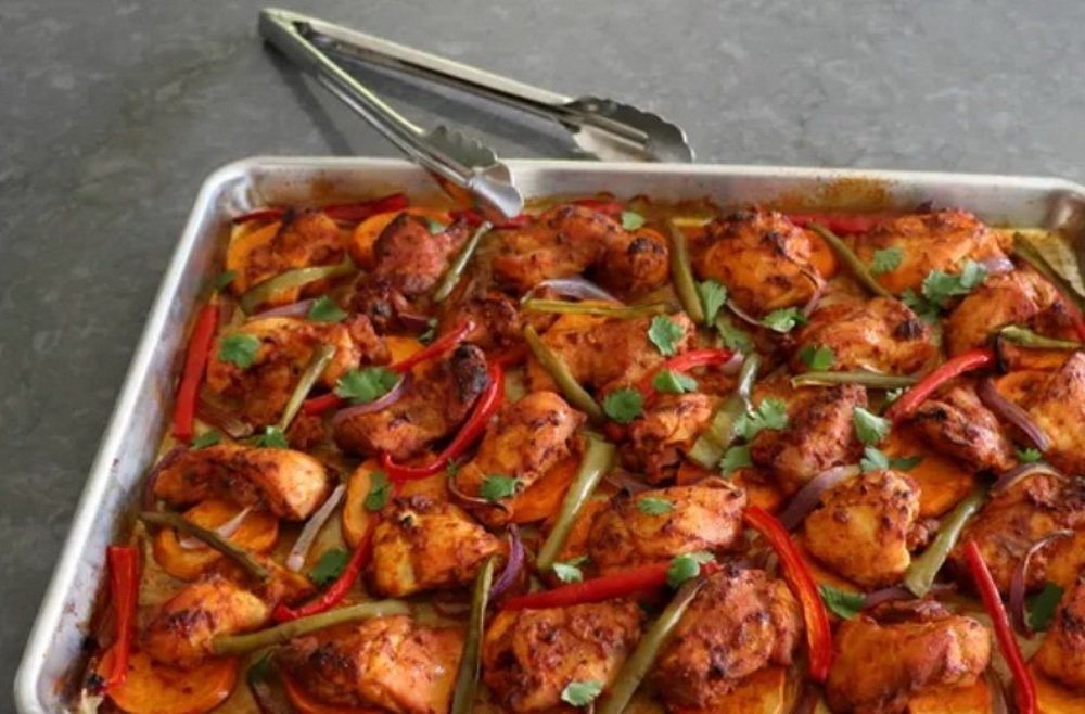 Indian-style chicken in the oven (19462) | Povkusu.com