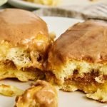 Incredibly airy buns with sweet glaze